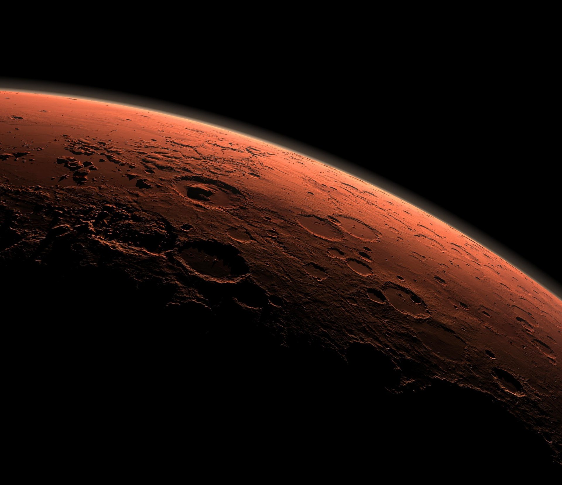 фото поверхность марс планета рельеф