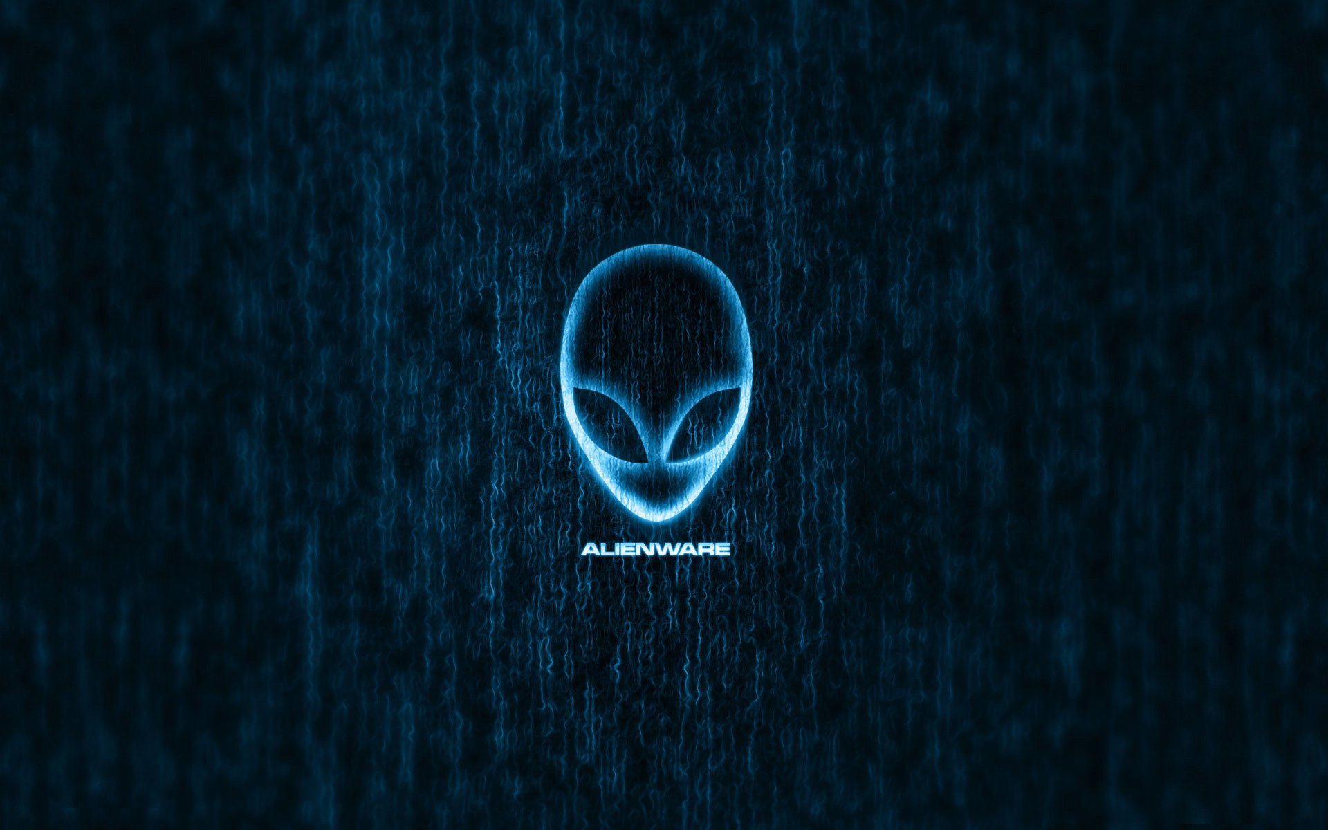 Brand logo alien blue
