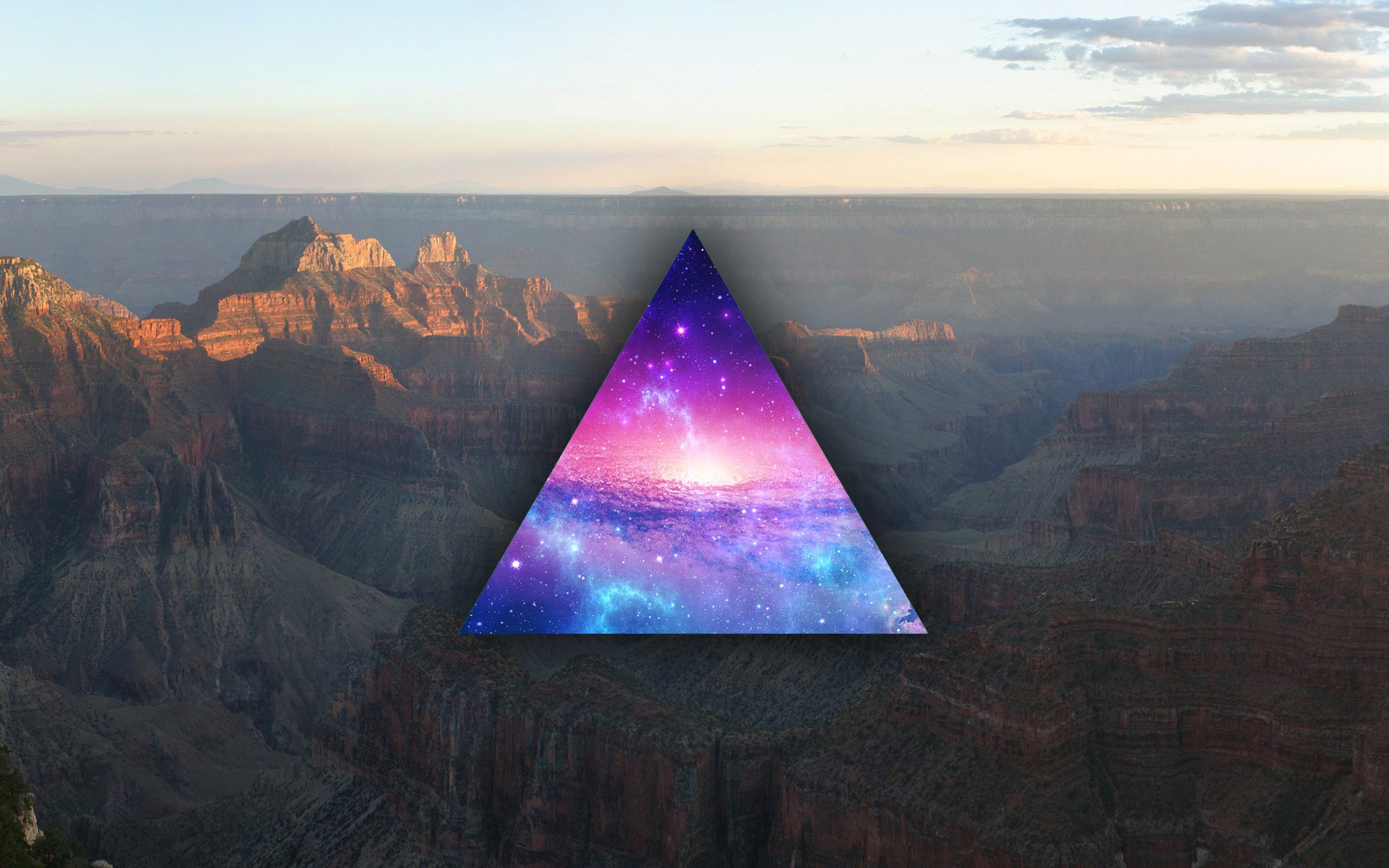 туманность звезды треугольник