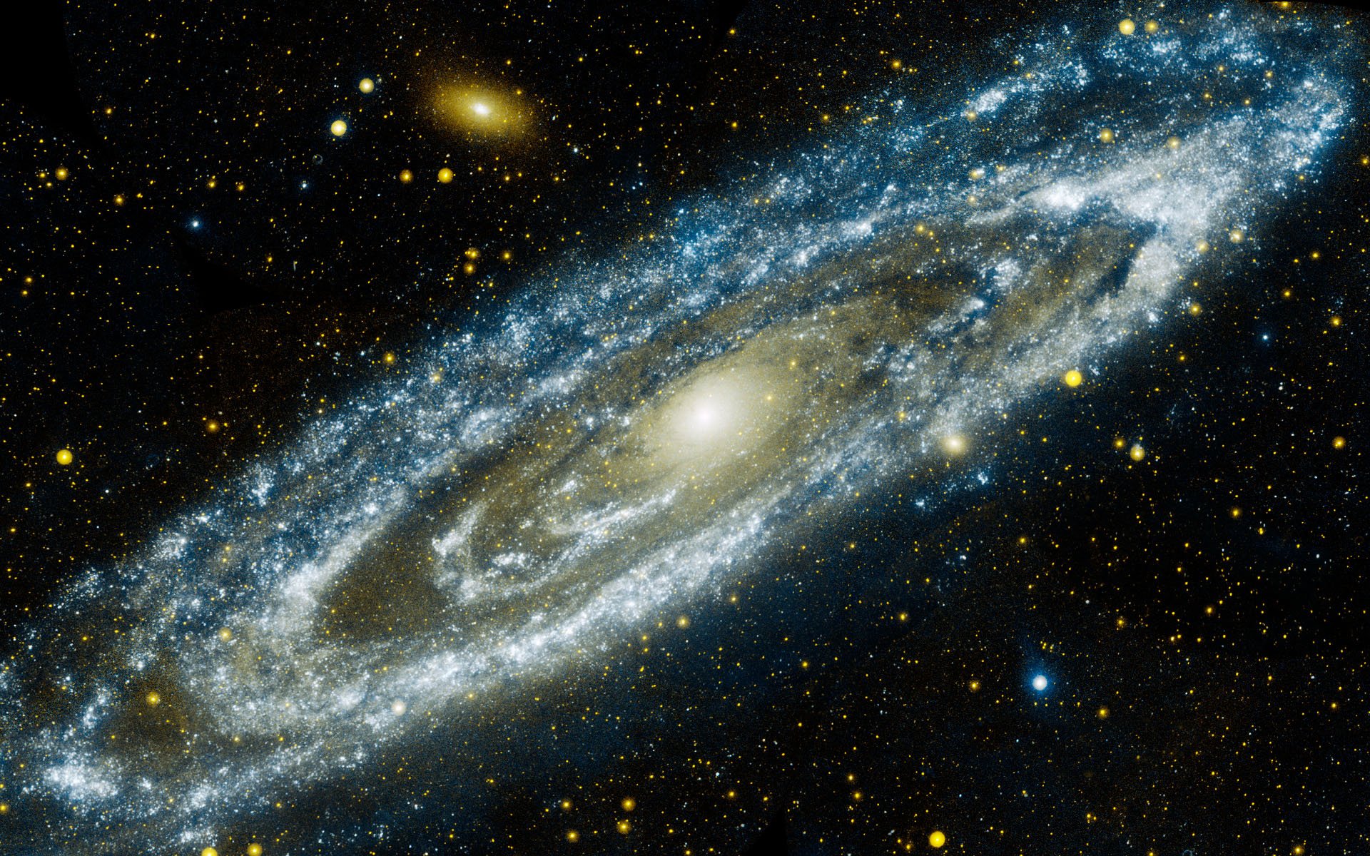 космос галактика андромеда звезды