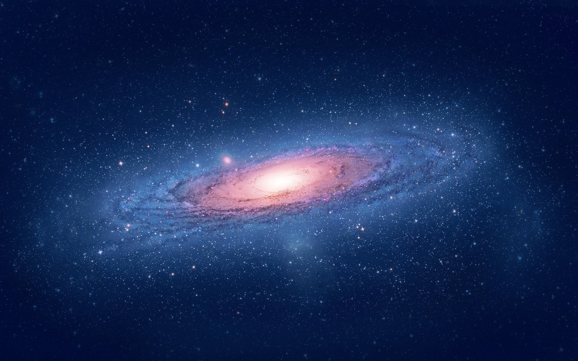 галактика космос звезды пространство 1920x1200