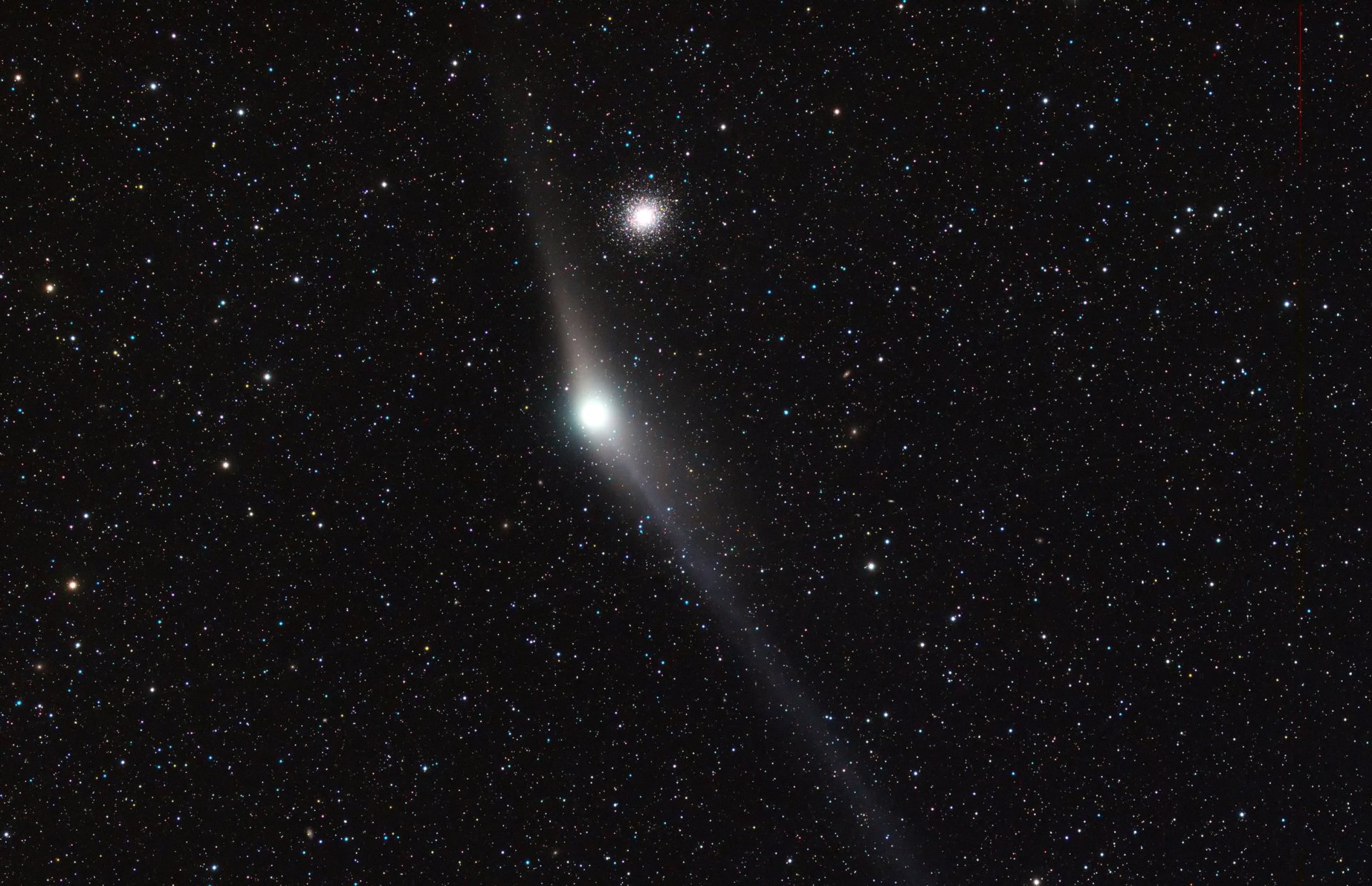 шаровое звездное скопление m92 комета гаррадда звезды