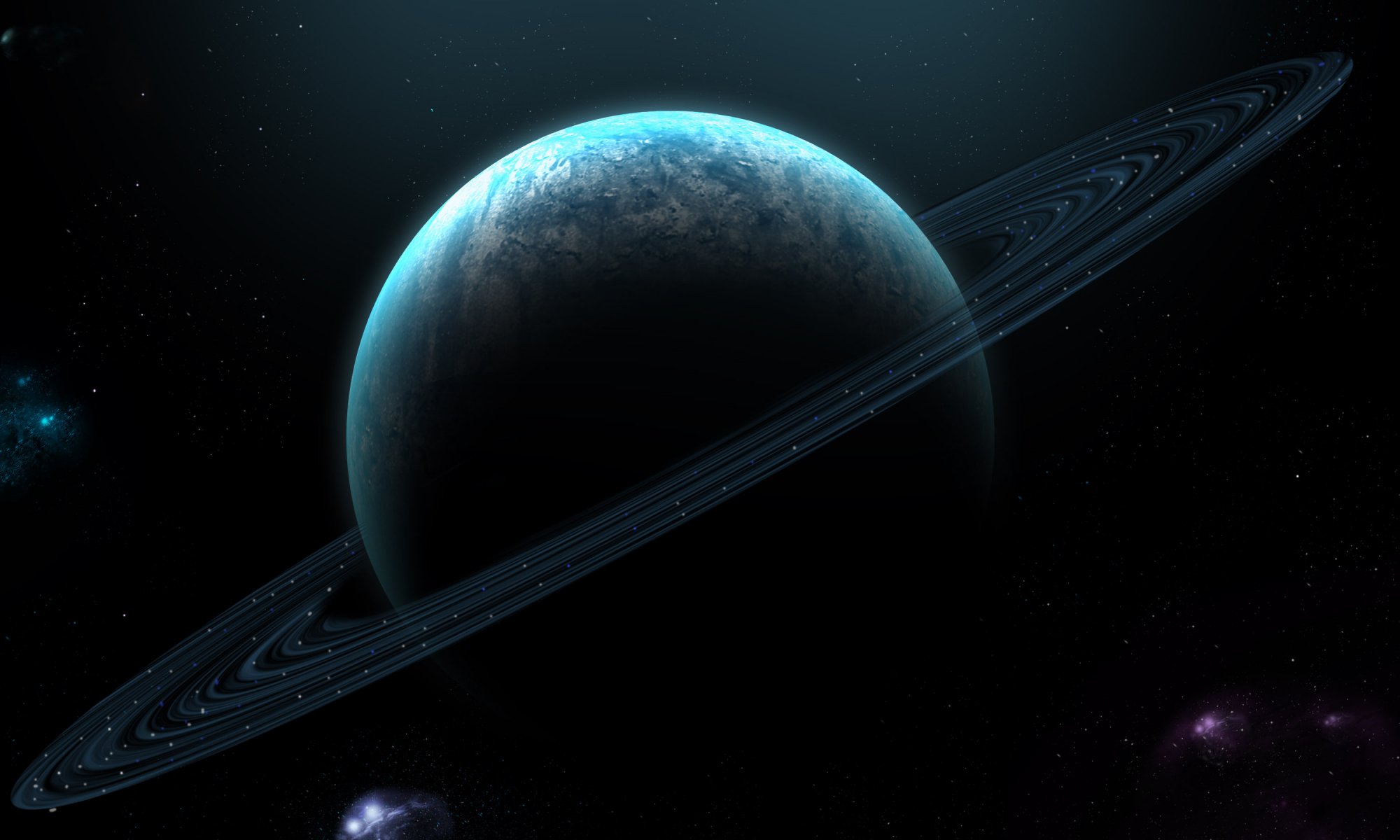 планета космос планетарные кольца звезды атмосфера туманности