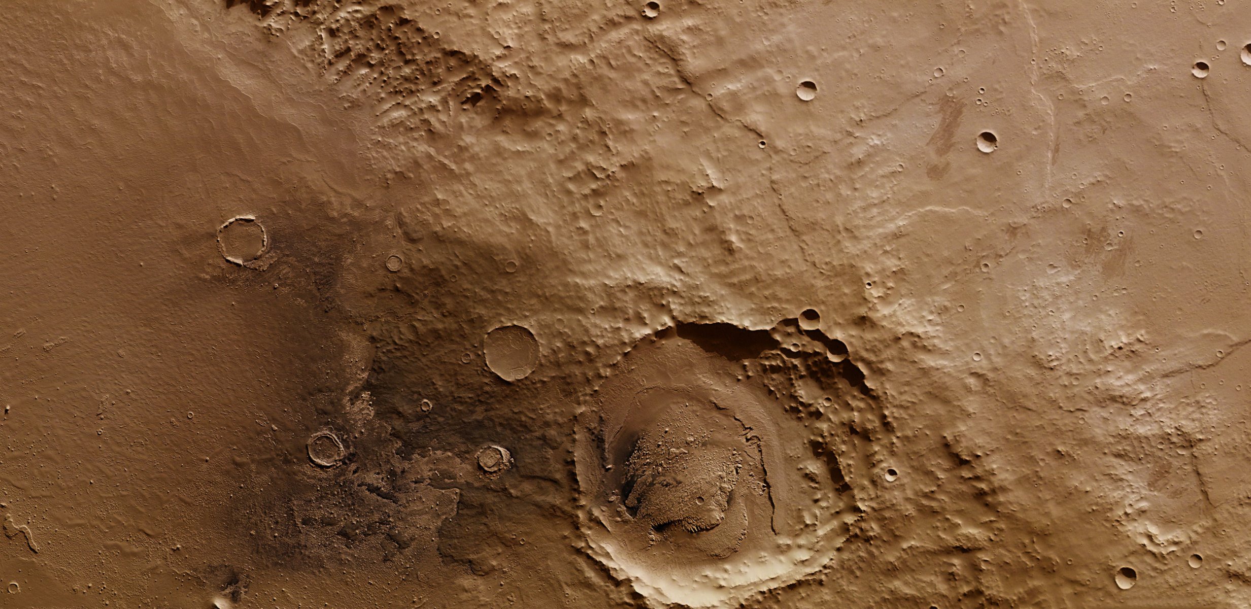 марс кратер скиапарелли