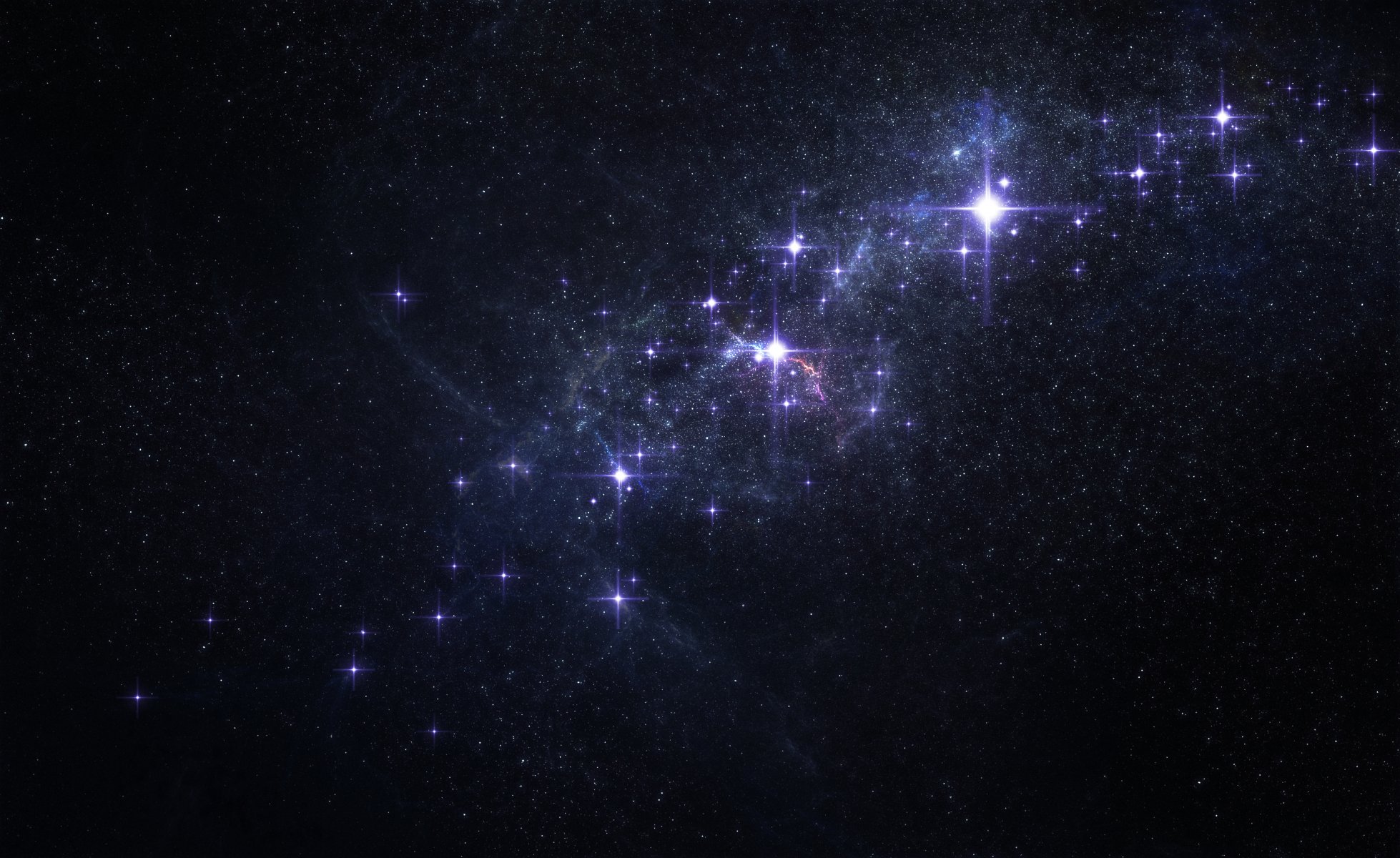 туманность звезды свечение созвездие космос
