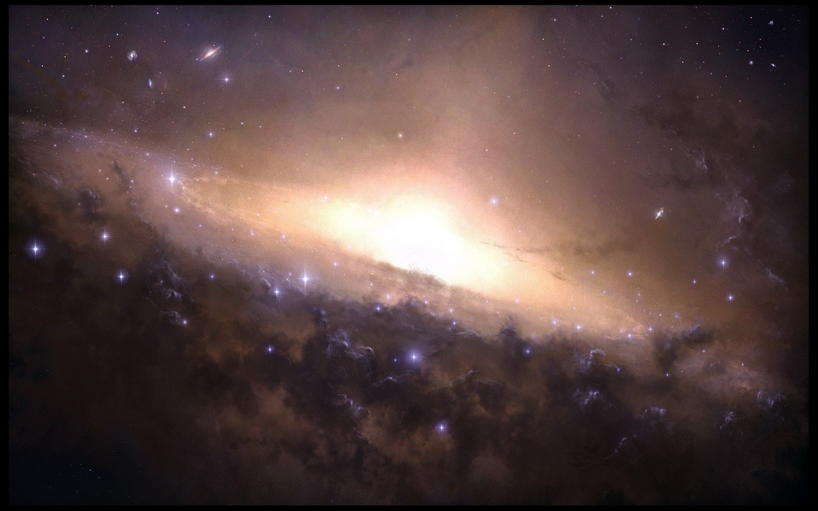 галактика звезды свет