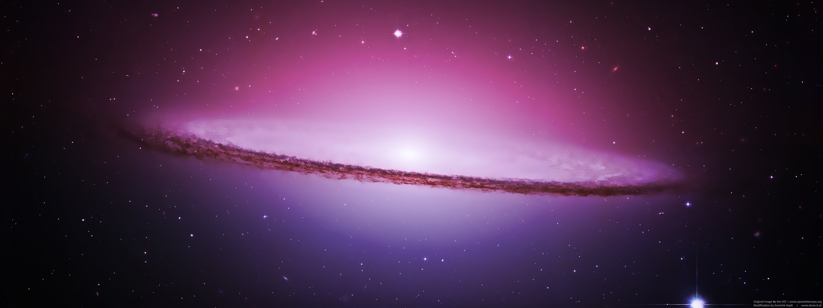 космос фиолетовый галактика