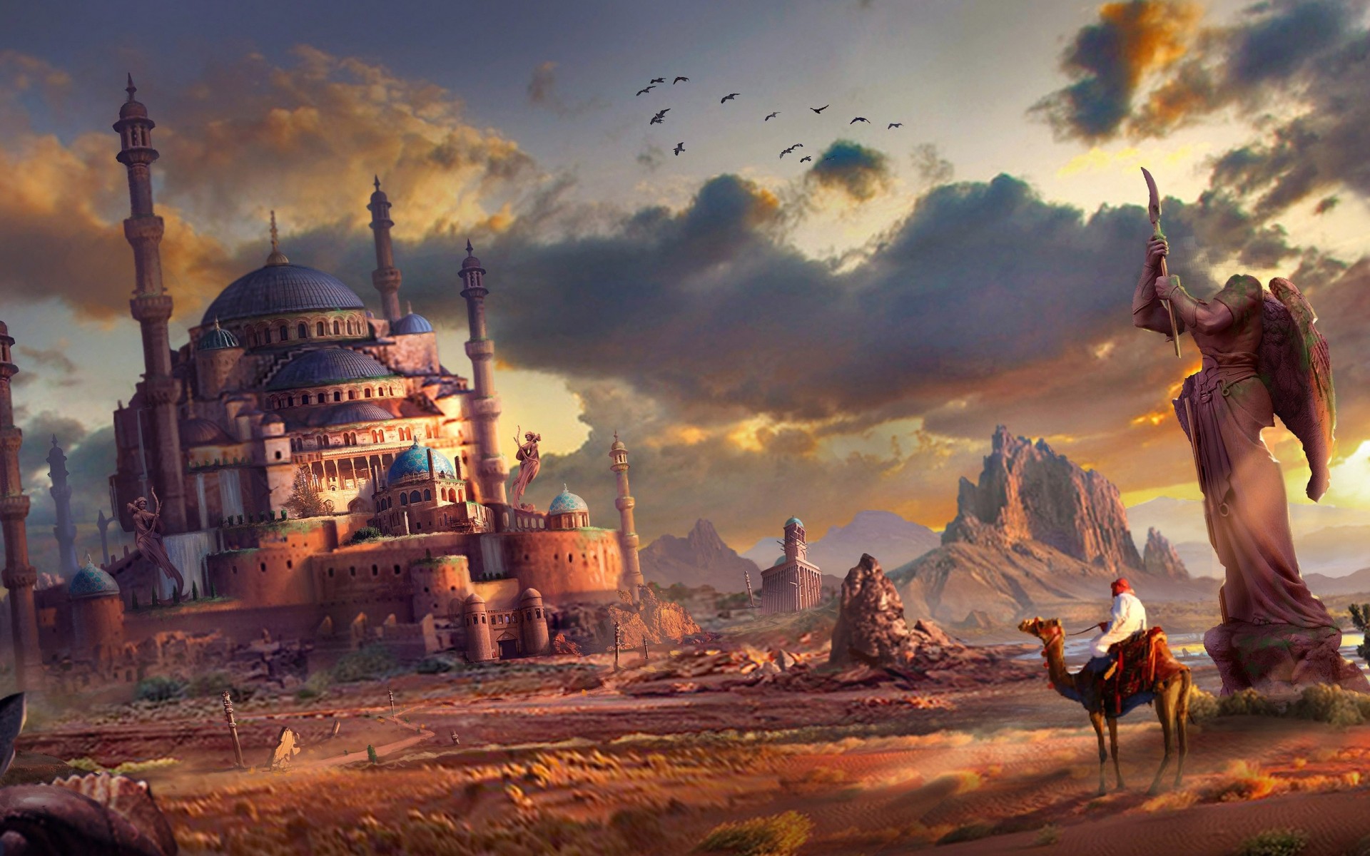 Arabic fantasy art