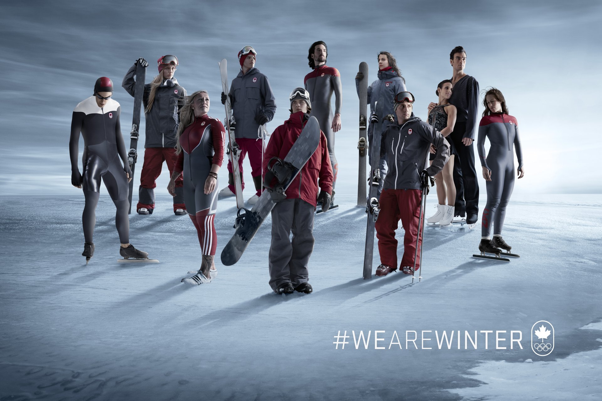 wearewinter мы зимой канада канадский олимпийской сборной сочи олимпийский канадский 2014