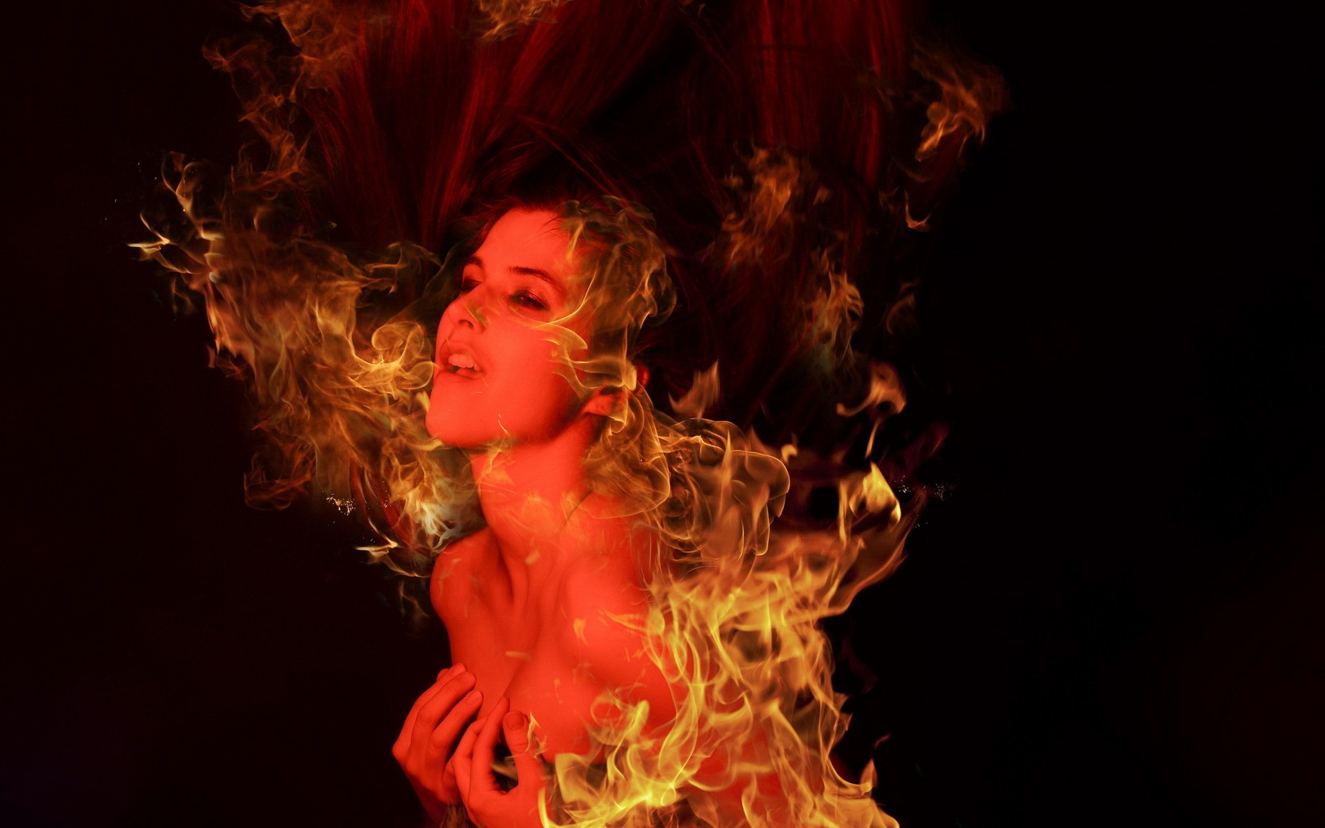 Eye Vessels on Fire: A Gallery of Passionate Beauty