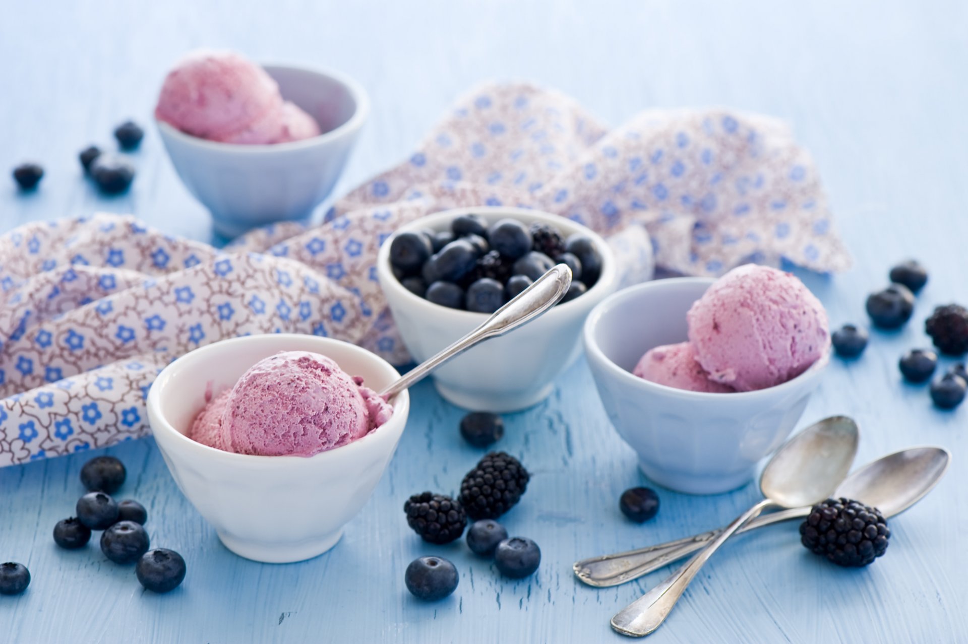 еда мороженное черника food ice cream blueberries бесплатно