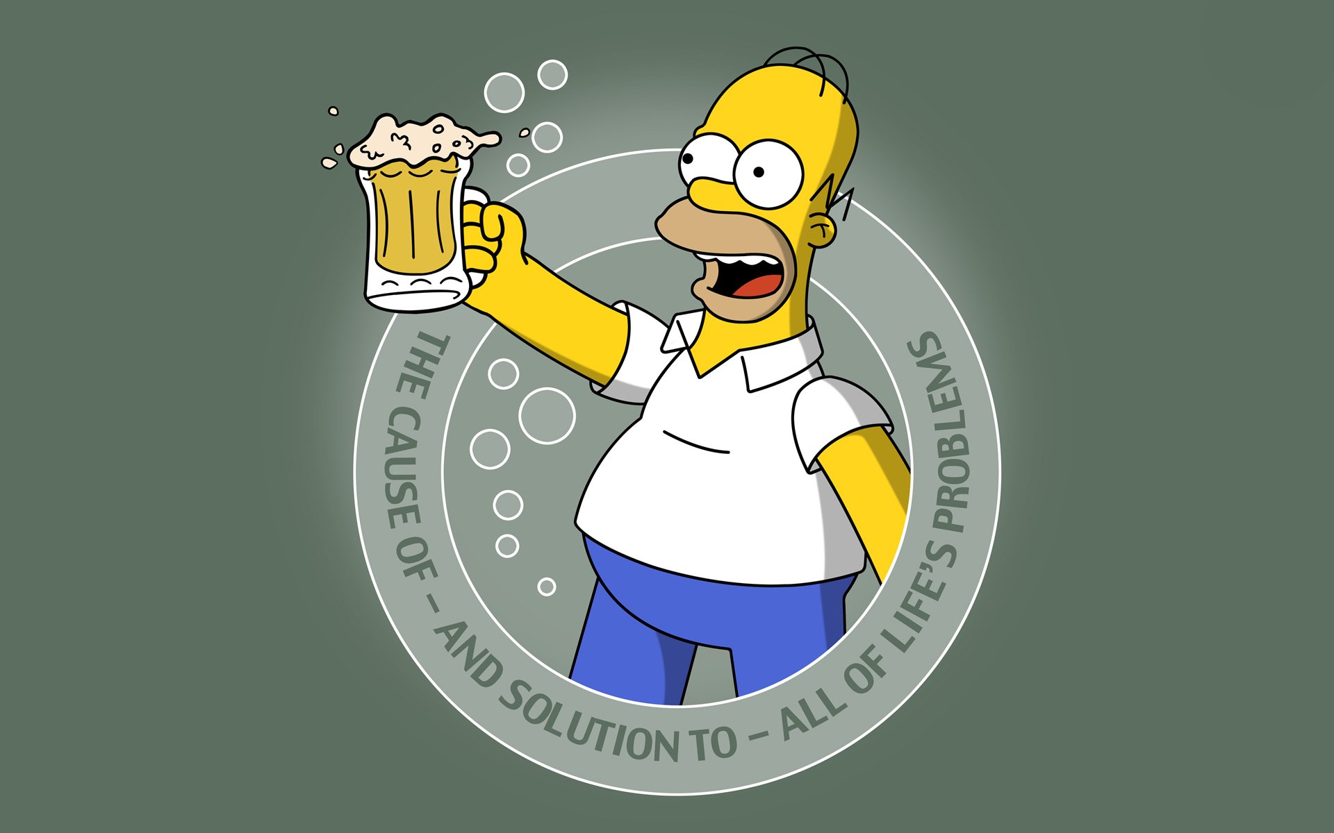 мультфильм симпсоны гомер пиво