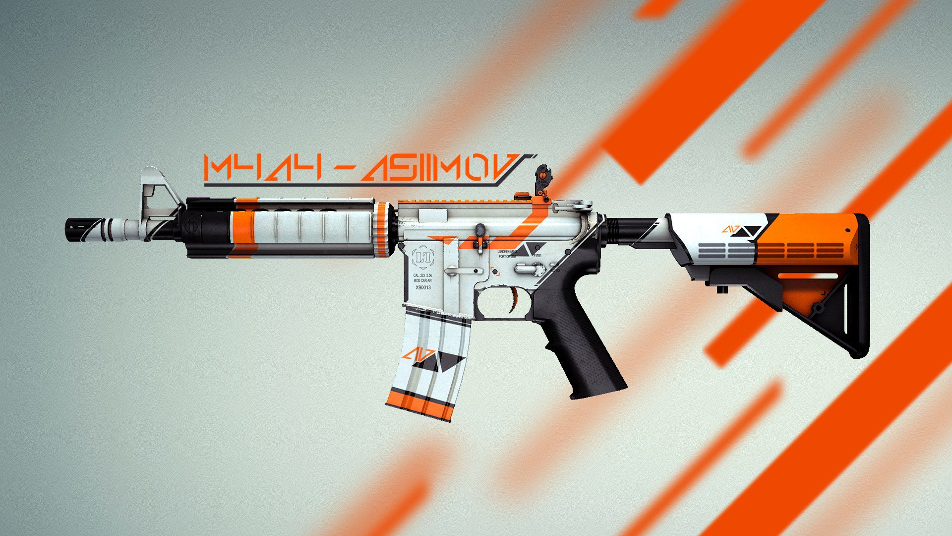 M4a4 asiimov battle scarred фото 5