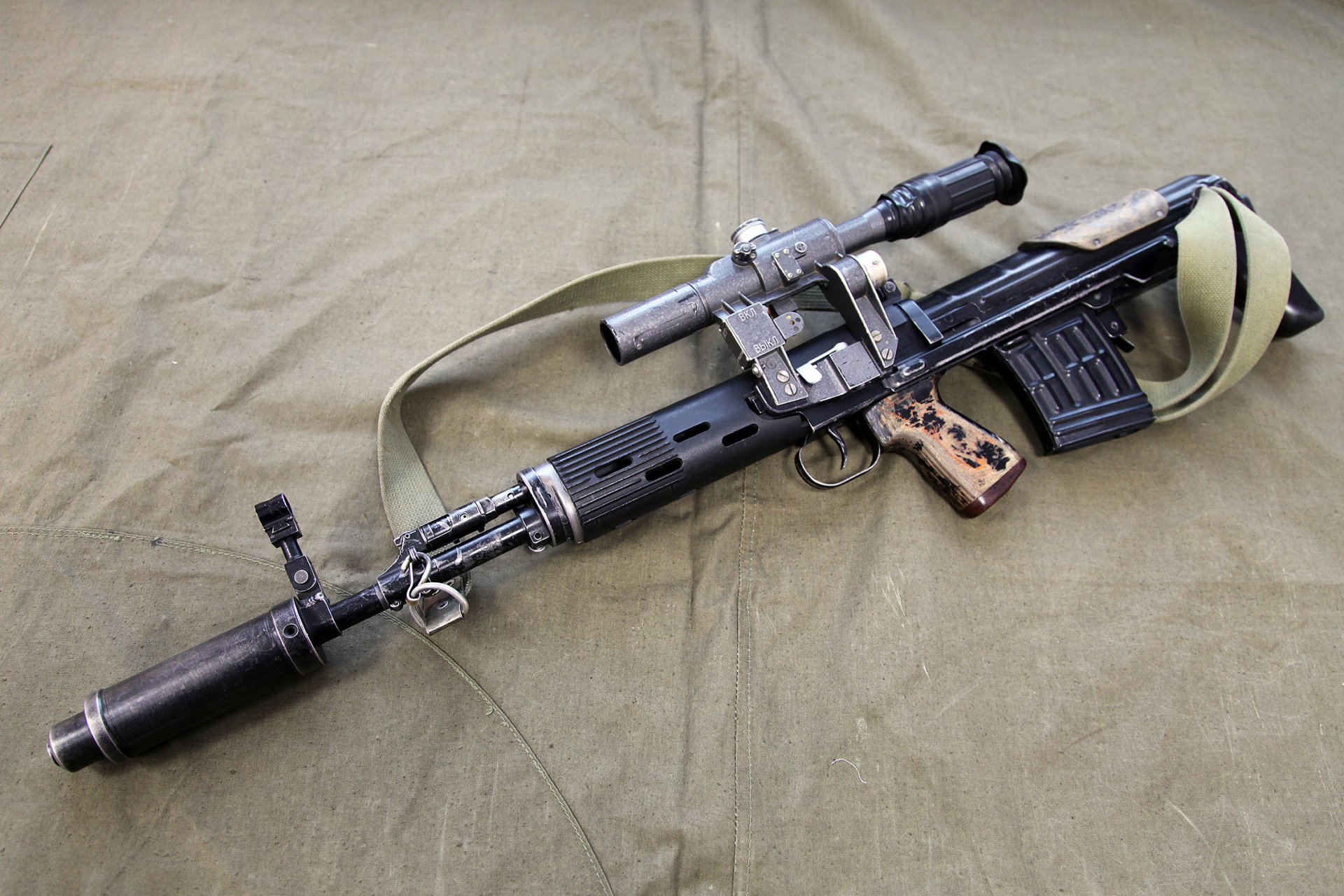 сву-ас самозарядная снайперская винтовка компоновки булл-пап россия оружие