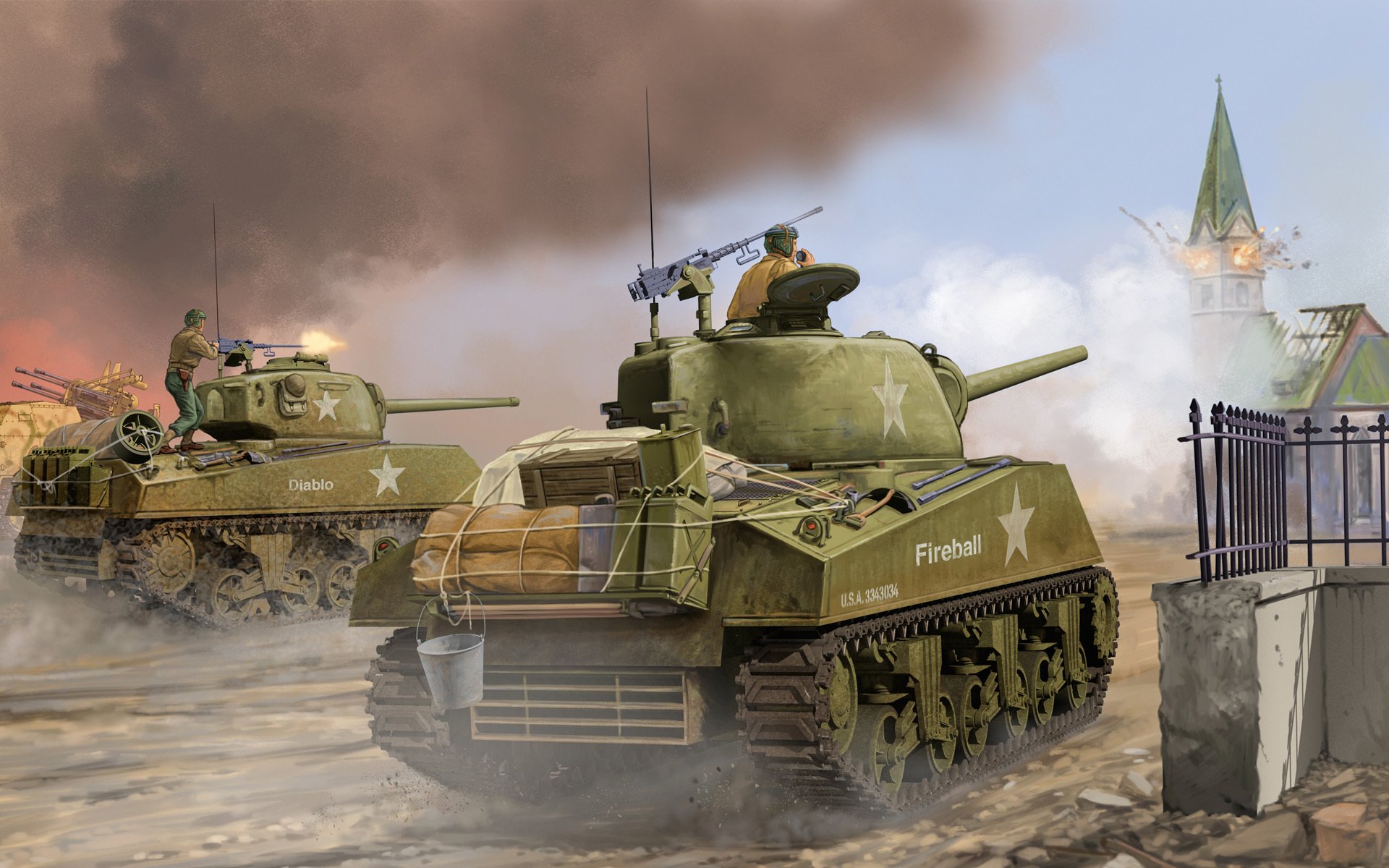M4 Sherman арт
