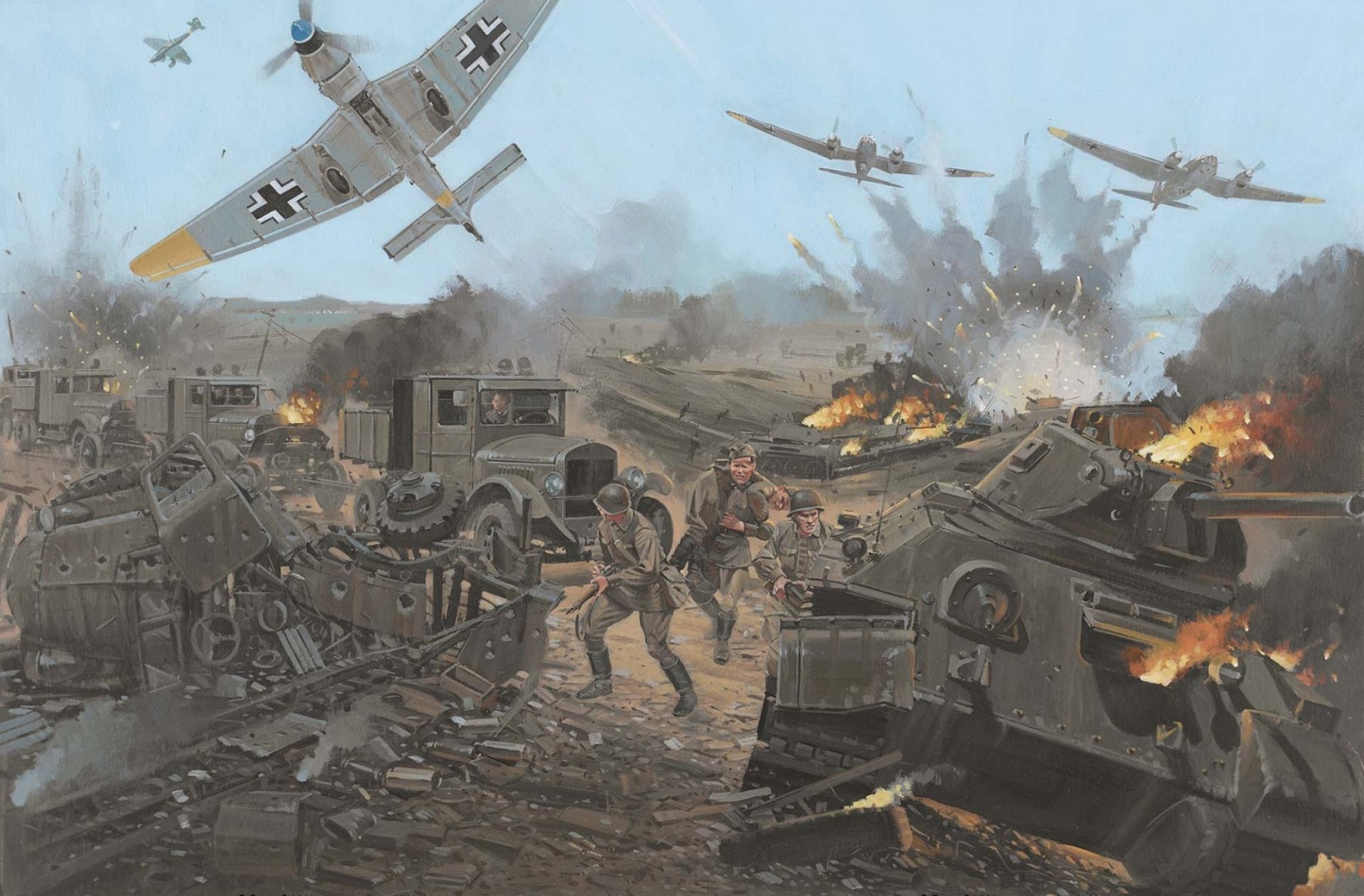 Картина 22 июня 1941 вторжение