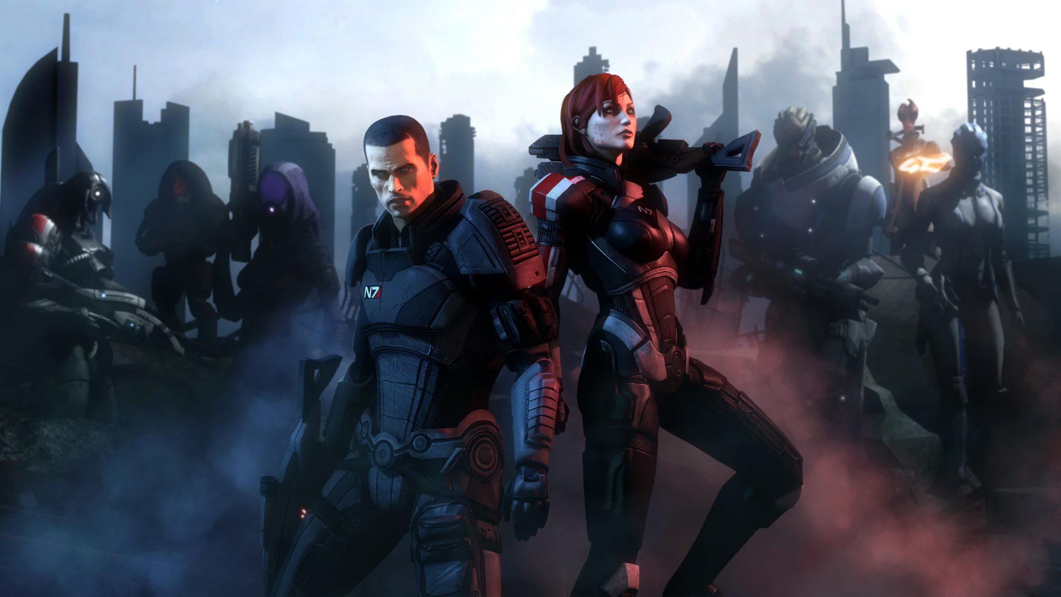Картина mass effect