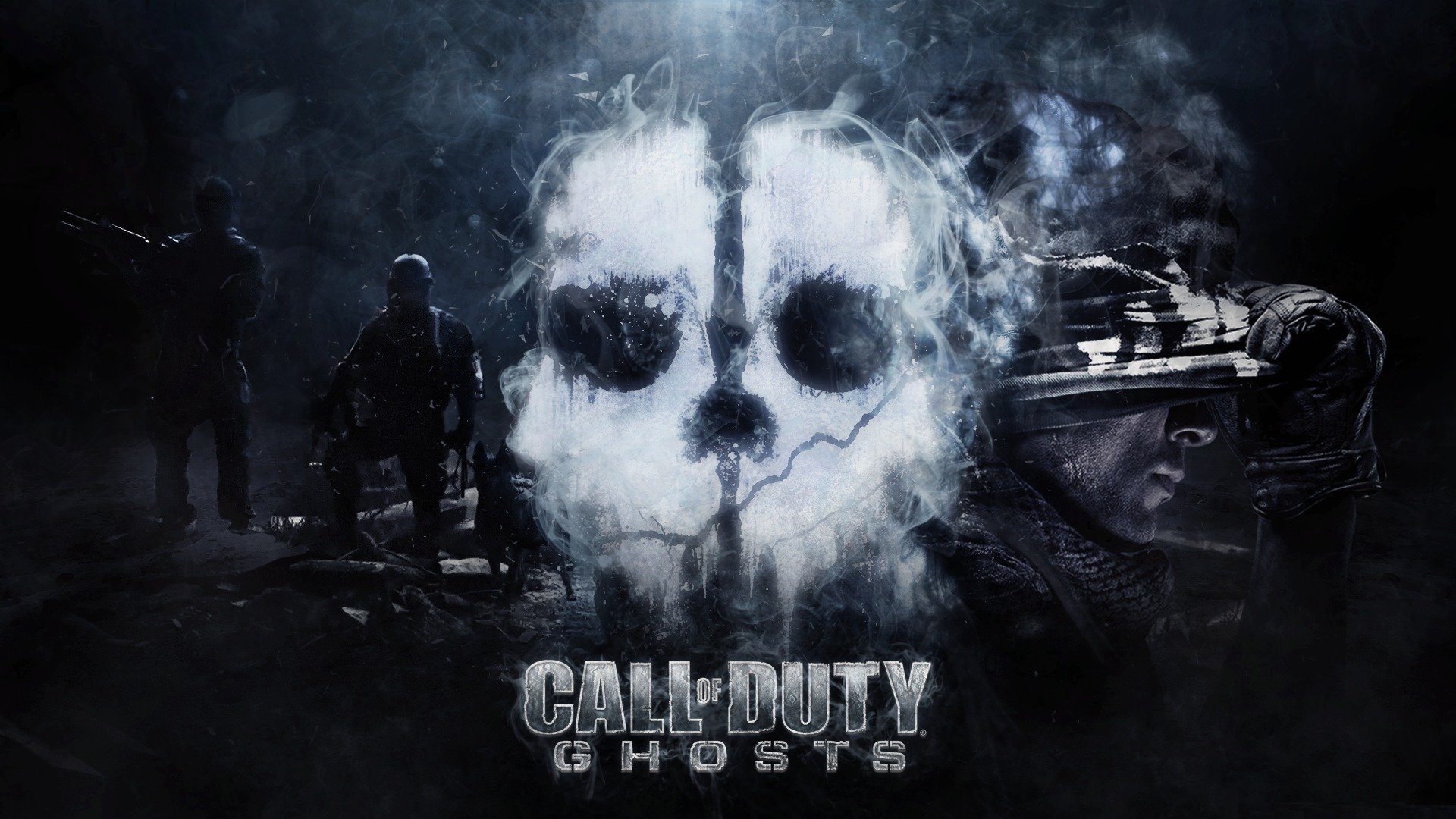 Ghost call of duty рисунок