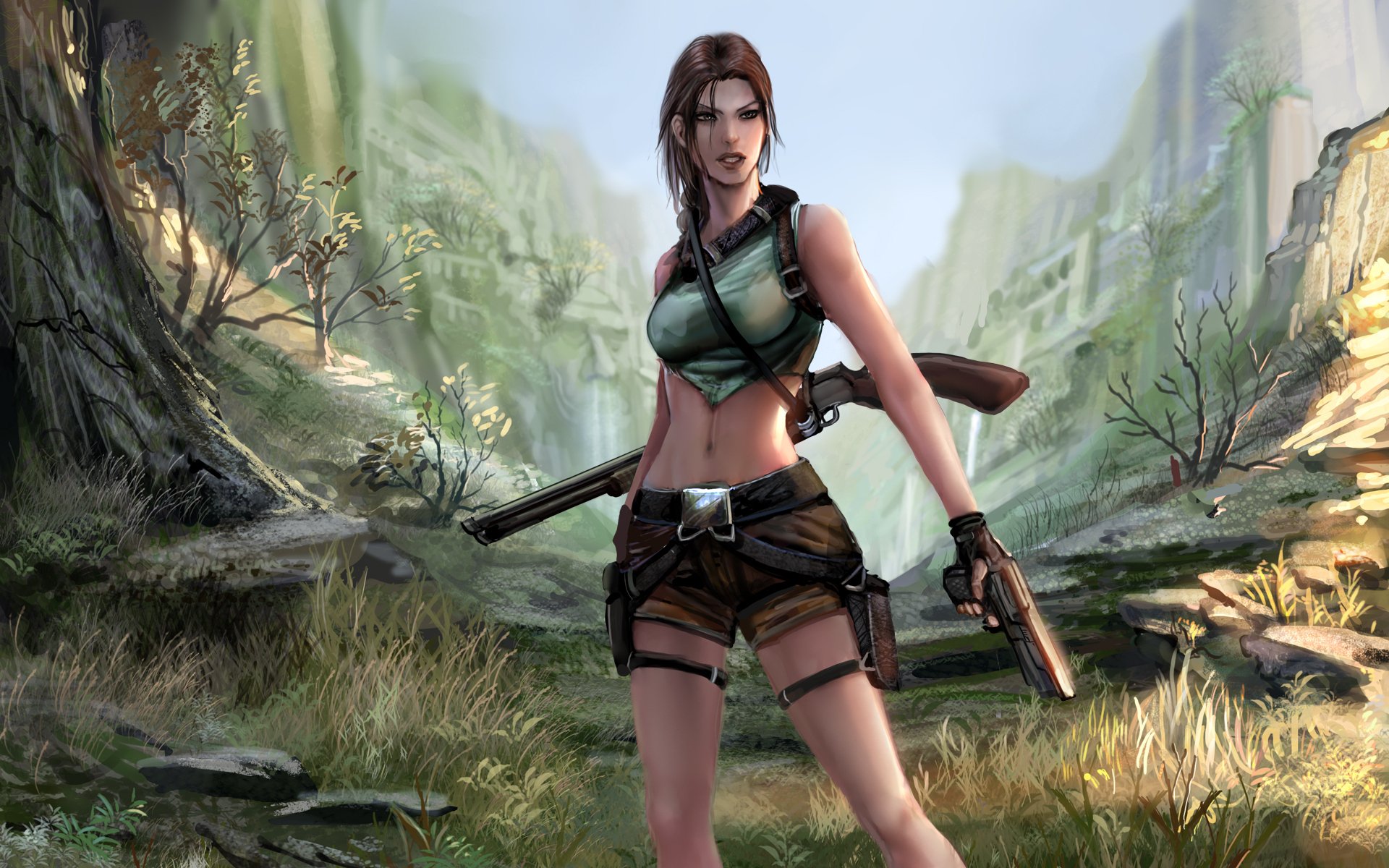 Far girl. Tomb Raider (игра, 2013).