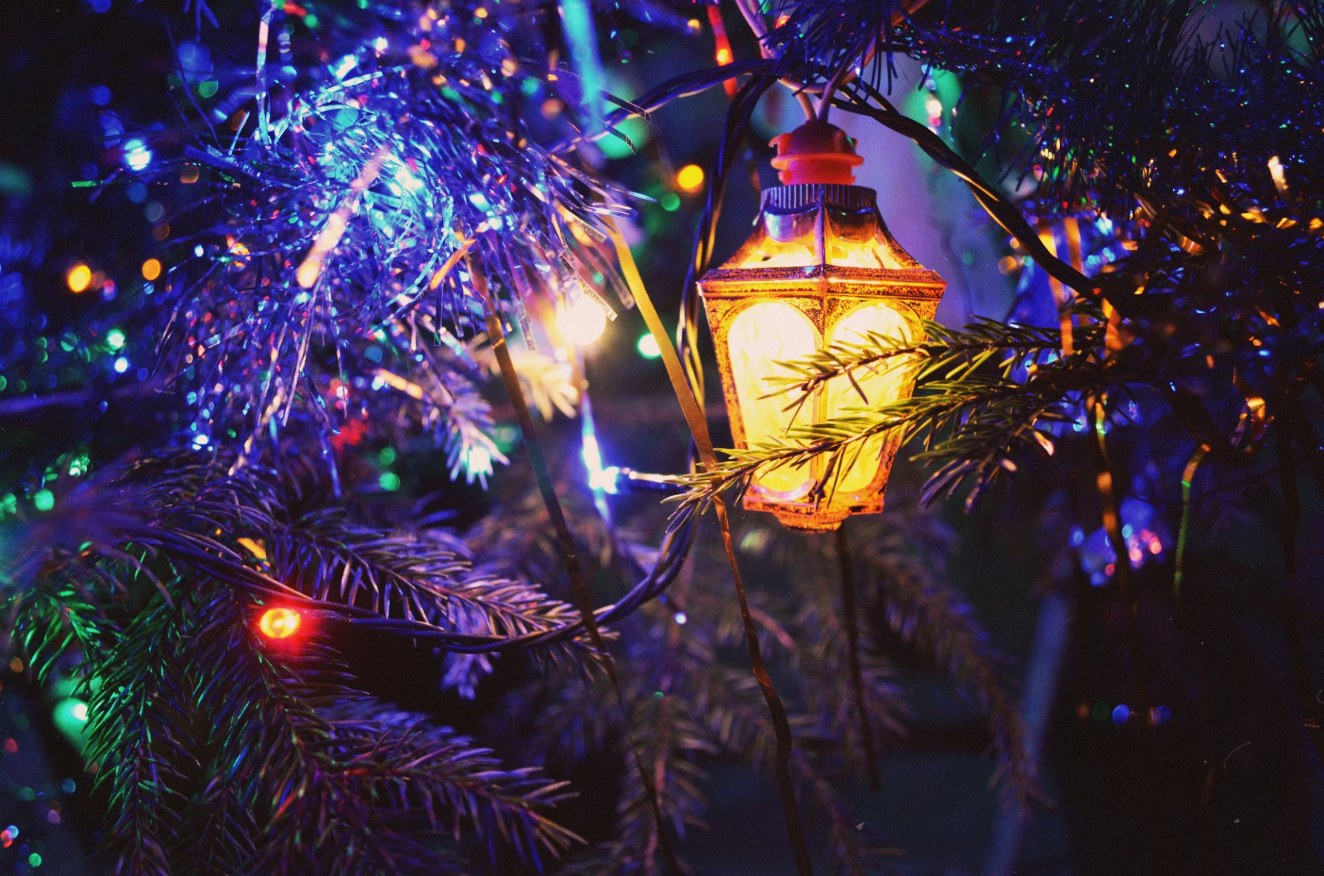 Колокольчик огоньки ель новый год Bell lights spruce new year загрузить