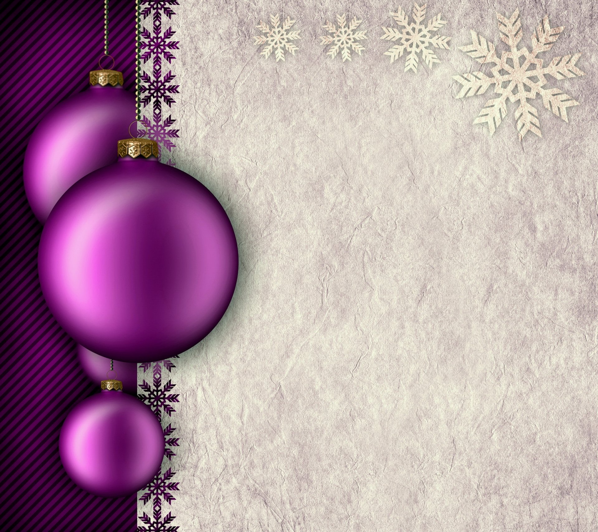 новый год рождество шарики украшения фиолетовые бумага шары