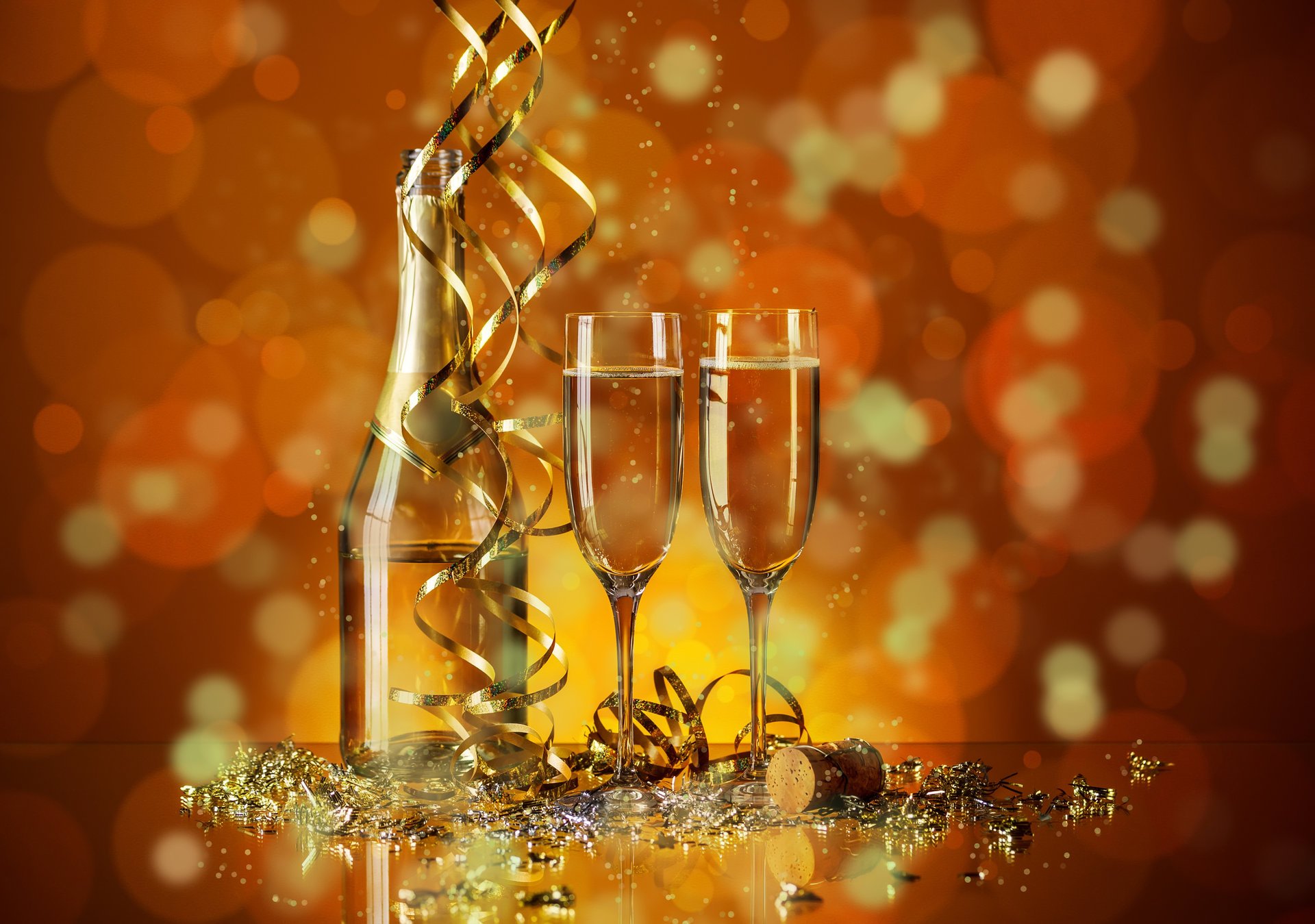 2017 шампанское серпантин украшения новый год загрузить