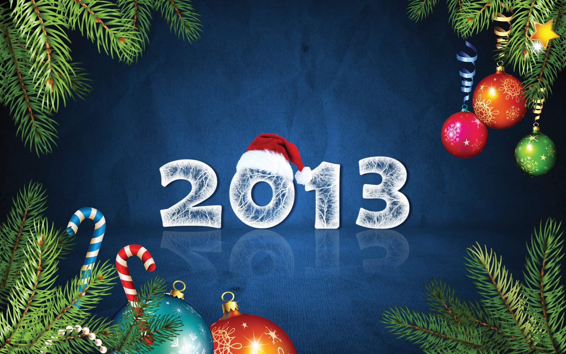 Открытка новый 2013