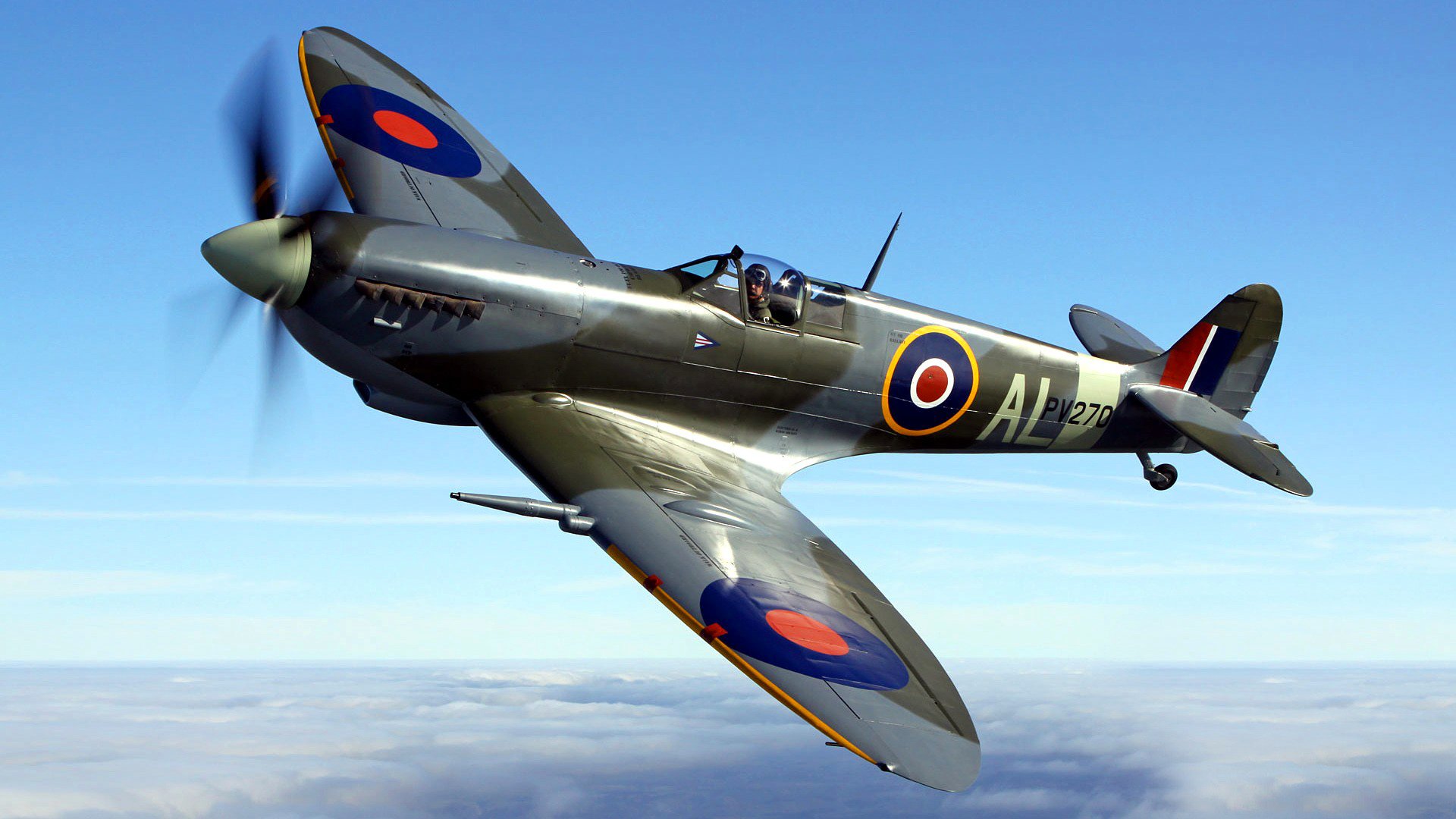Spitfire tr 9 - обои.
