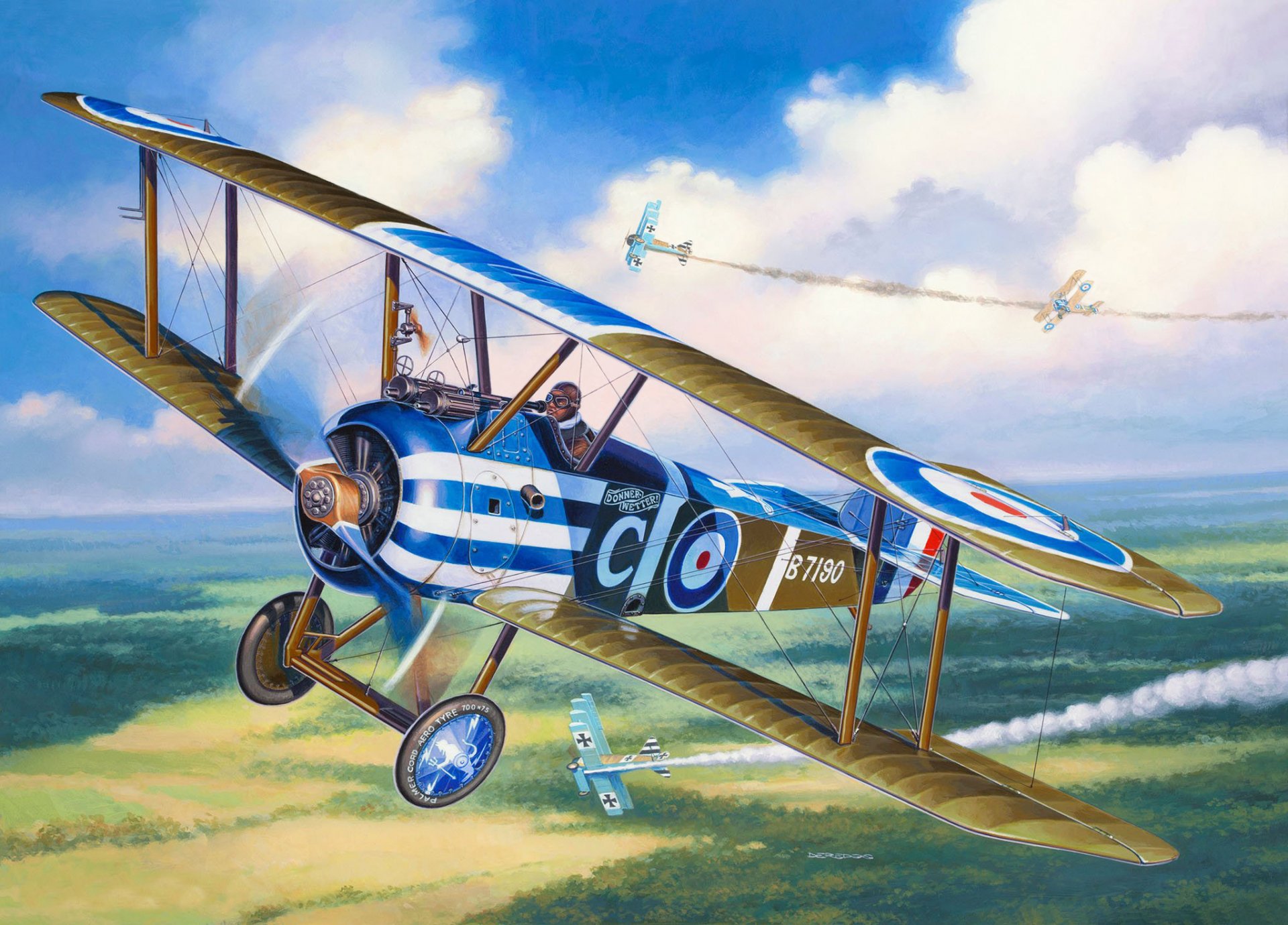 Британский одноместный истребитель лет первой мировой войны
