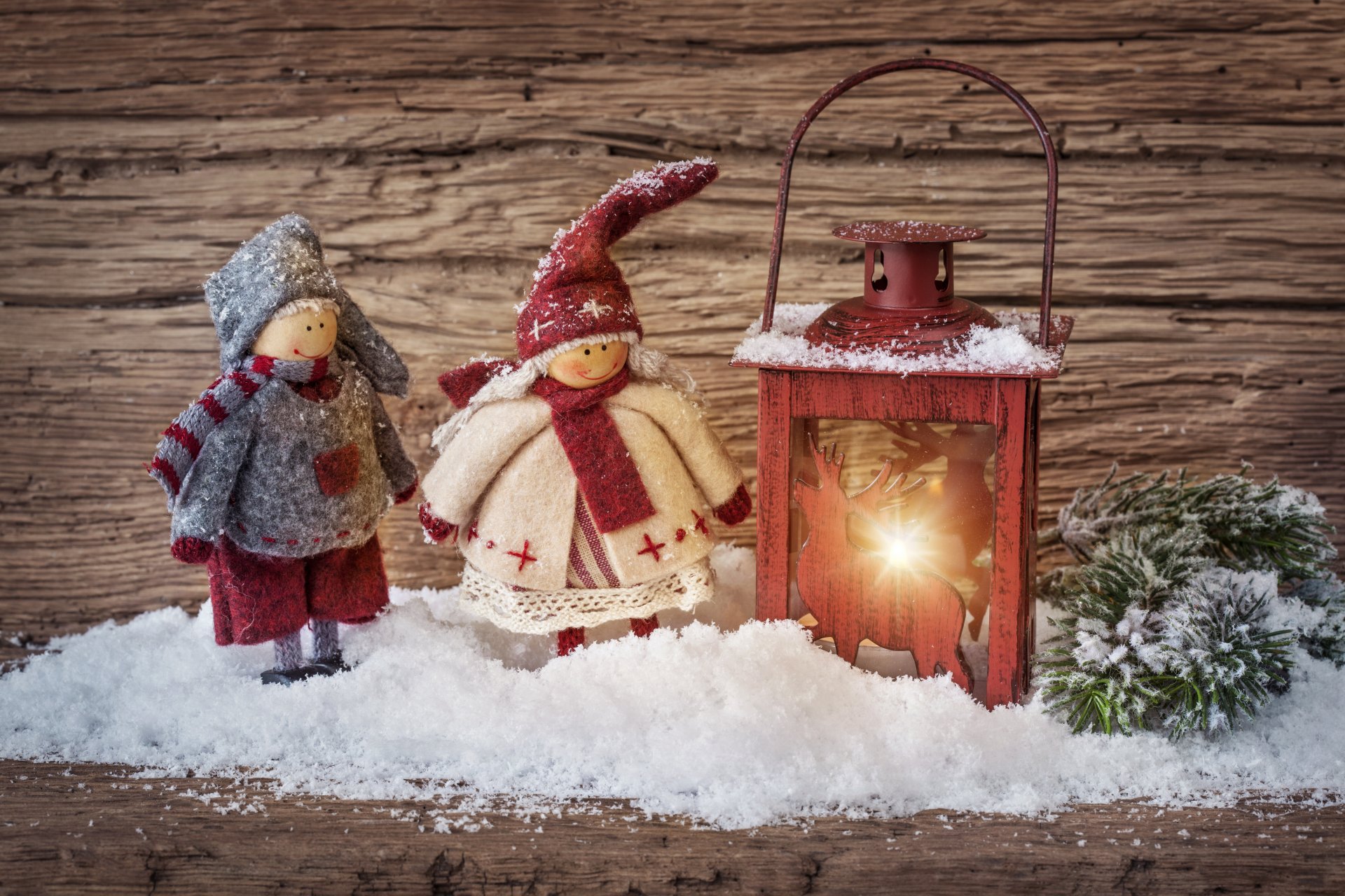 новый год счастливого рождества игрушки фонарь снег с рождеством христовым олени северный олень