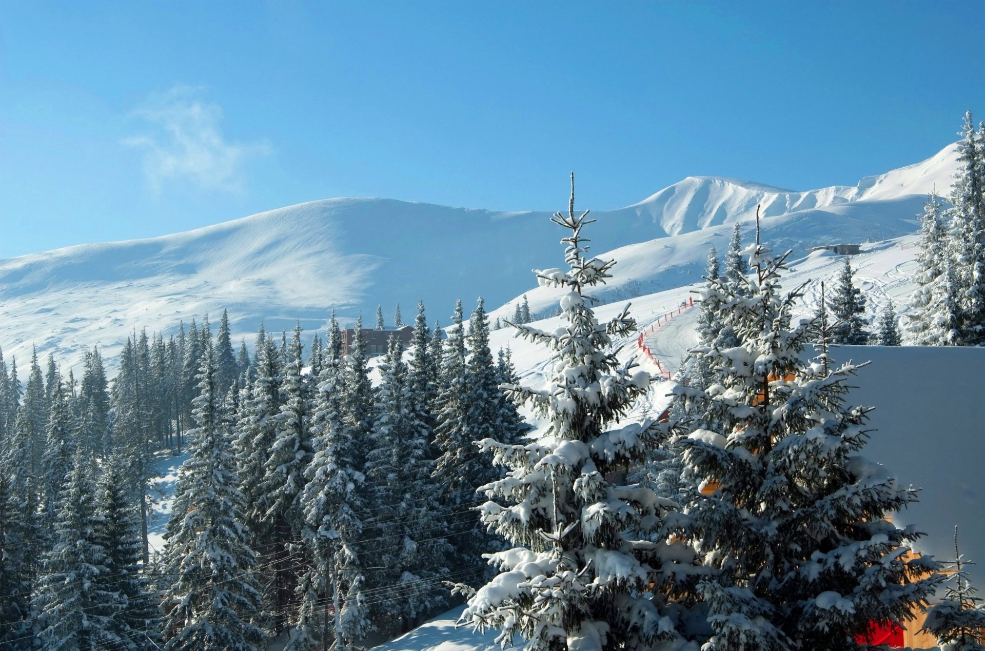 Украина горы Карпаты зима