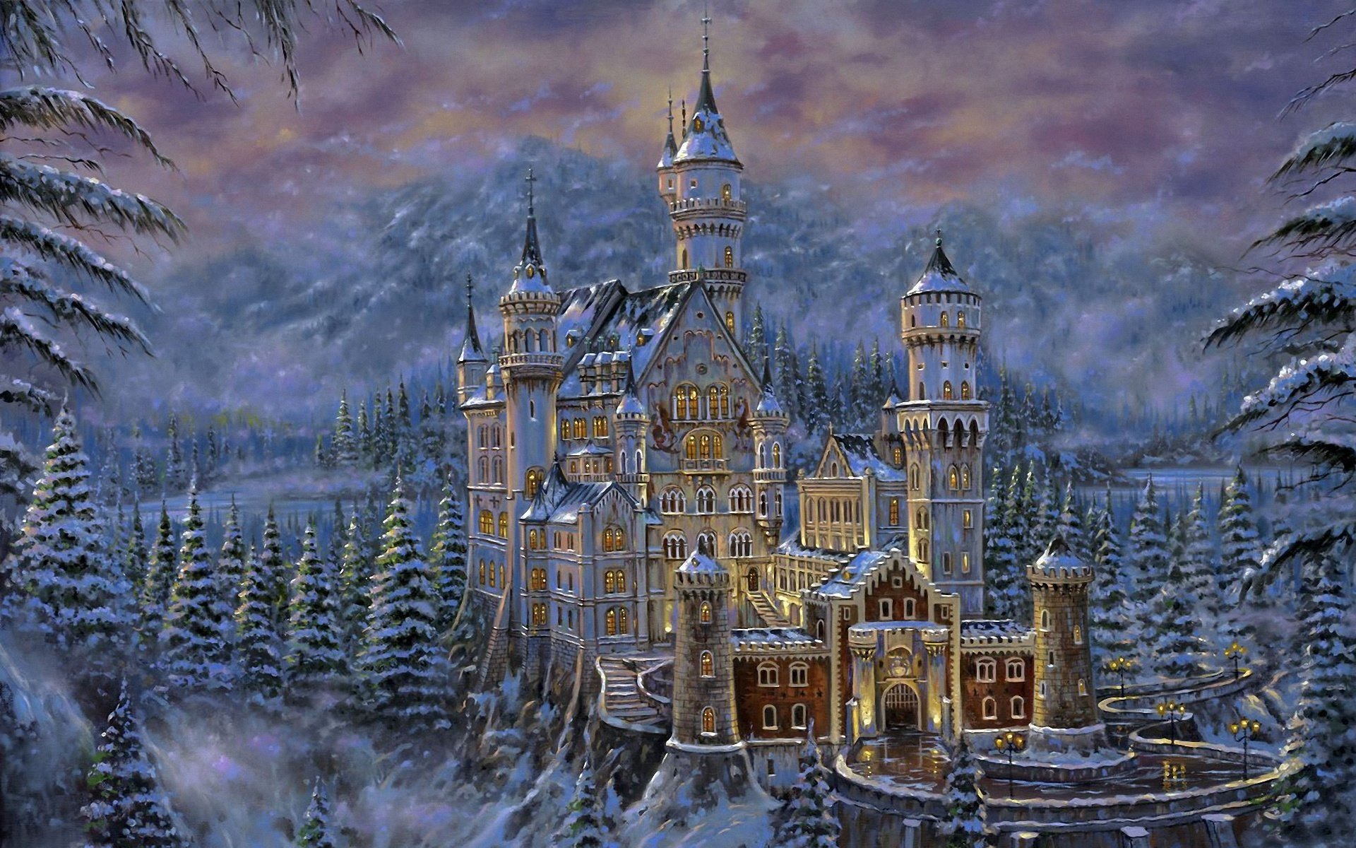 Красивые открытки сказочные