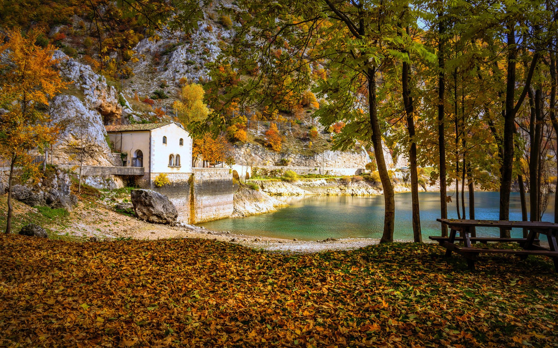 Осень в италии
